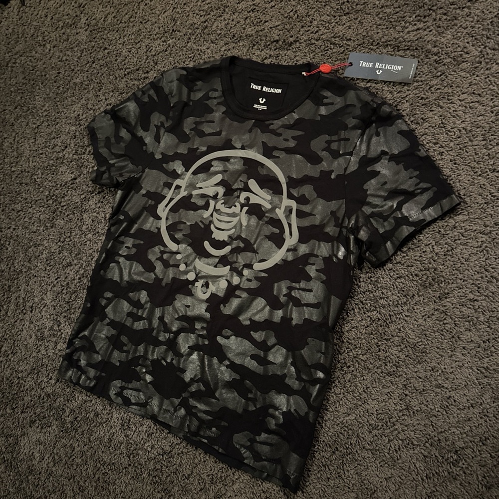 True Religion Camo Tee (Black)